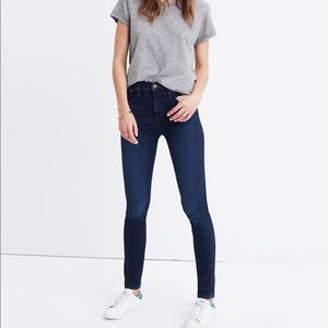 Madewell High Waisted Skinny 10” Jeans